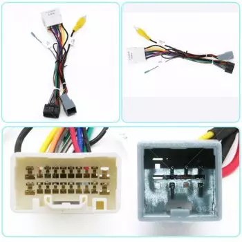 Автомобильный радиоприемник DVD для MITSUBISHI серии LANCER/ FORTIS/OUTLANDER/TRITON /XPANDER/MIRAGE/XPANDER, автомобильный радиоприемник, жгут проводов, кабель питания