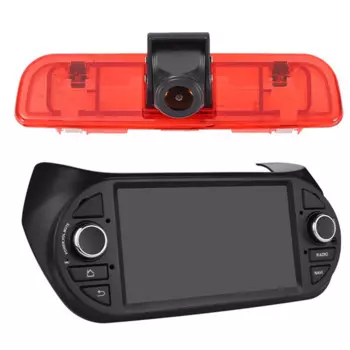 Автомобильный радиоприемник на Android 7 дюймов с GPS-навигацией и HD-камерой заднего вида для Fiat Punto Kasten 1 Schragheck 199 2008/04 -2012/12,