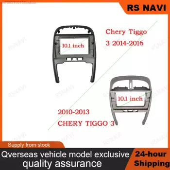 Автомобильный радиоприемник RSNAVI, 10,1 дюйма, DVD, панель для приборной панели, панель, рамка для Chery Tiggo 3 2014-2016 2010-2013