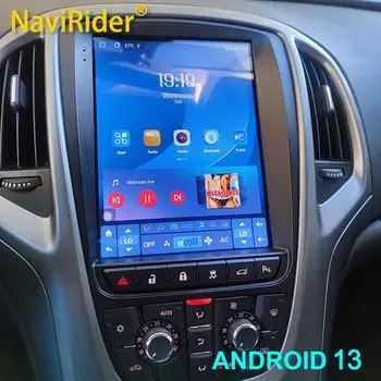 Автомобильный радиоприемник Tesla с экраном 10,4 дюйма, Android 14, для Buick Excelle, для Opel Astra J Gtc 2013 2012, мультимедийный видеоплеер, навигация GPS