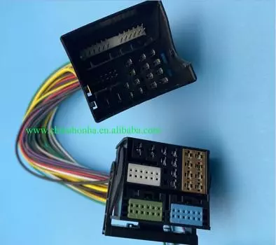 Автомобильный разъем, 52 контакта, 8x0 035 444 /3B7 035 447, полная линия