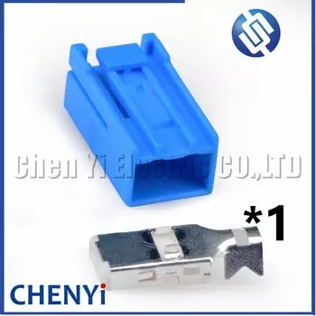 Автомобильный разъем yuyi 90980-12592 90980-12593 синего цвета