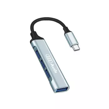 Автомобильный разветвитель с 4 портами, высокоскоростной адаптер типа C, для Audi Quattro A3 A4 A6 A5 Q5 A1 Q7 Q3 Q2 Q8 A7 A8 TT