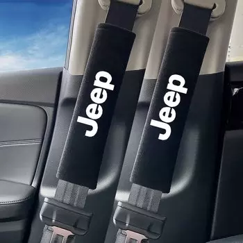 Автомобильный ремень безопасности, защитные наплечники для Jeep Renegade Compass Grand Cherokee Wrangler jk Gladiator Patriot Liberty, аксессуары