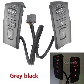 Автомобильный руль, кнопки регулировки громкости, круиз-переключатели для Nissan PATROL Y62 2012-2018, переключатели звука телефона с подсветкой