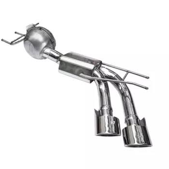 Автомобильный Серебристый Белый выпускной клапан с хорошим звуком, пульт дистанционного управления для BENZ G350D