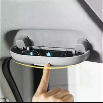 Автомобильный серый стеклянный футляр для очков RAV4 Corolla Camry Yaris Alphard Highlander зем EZ Crown