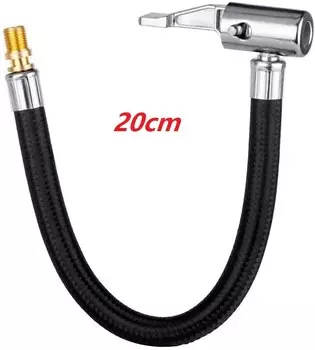 Автомобильный шланг для накачивания шин надувной воздушный насос удлинительная трубка Адаптер поворотное соединение шин блокировка воздушный патрон для велосипеда мотоцикла