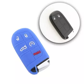 Автомобильный силиконовый чехол для ключей Carmilla, защитный чехол для Jeep Renegade Compass 2th 2017-2021, аксессуары для защиты пульта дистанционного управления