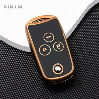 Автомобильный складной чехол-брелок из ТПУ для Honda Civic Accord Jazz CRV HRV CRZ Acura TL TSX ZDX RSX, автомобильные аксессуары