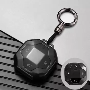 Автомобильный смарт-брелок из ТПУ, чехол для брелока для Chery Jetour Traveller T2 2023 2024, защитный держатель, аксессуары для ключей
