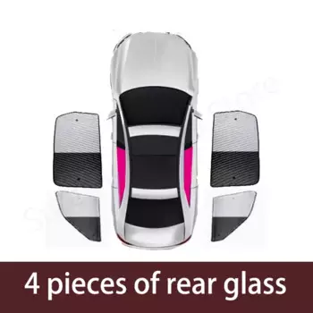 Автомобильный солнцезащитный козырек для BYD Song Plus Seal U SA3 2020 ~ 2025, авто теплоизоляция, защита от солнца, солнцезащитный козырек, аксессуары для лобового стекла