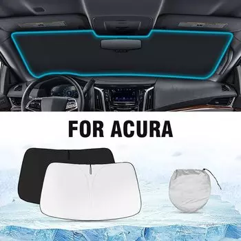 Автомобильный солнцезащитный козырек для переднего лобового стекла, тепловой солнцезащитный козырек, складной солнцезащитный козырек для Acura MDX RDX TLX 2021 2022 2023 2024, аксессуары