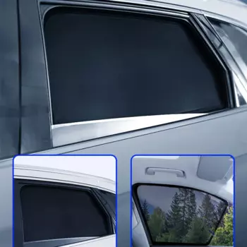 Автомобильный солнцезащитный козырек для Toyota Porte NNP1 2004-2012, магнитная сетчатая занавеска на лобовое стекло, задний зеркальный козырек