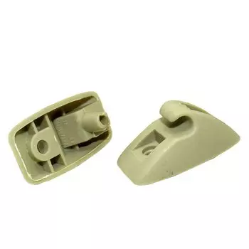 Автомобильный солнцезащитный козырек, подставка для зеркала для макияжа, пластиковые крепежные зажимы для Volkswagen Old Jetta Santana Passat B3