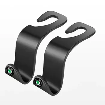 Автомобильный солнцезащитный козырек, вращающийся на 360° зажим для солнцезащитных очков, зажим для билетов для Skoda Octavia A5 A7 Fabia Superb Rapid yeti Kodiaq, аксессуары