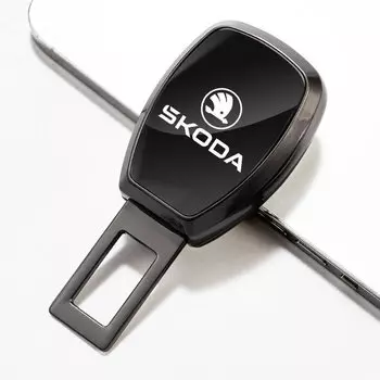 Автомобильный специальный автомобильный удлинитель ремня безопасности, пряжка, зажим для ремня безопасности, регулируемый удлинитель для Skoda Octavia Kodiaq Fabia Superb Karoq