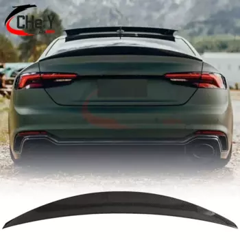 Автомобильный спойлер для Audi A5 S5 RS5 B9 2-4Door Coupe Sportback HK Style, кованый, из натурального углеродного волокна, крыло багажника 2017 18 19 20 21 22 2023