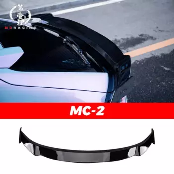 Автомобильный спойлер JDM для Honda Civic 10, задний спойлер для хэтчбека, стиль MC, задний спойлер для багажника, блеск из АБС, черное крыло, багажник