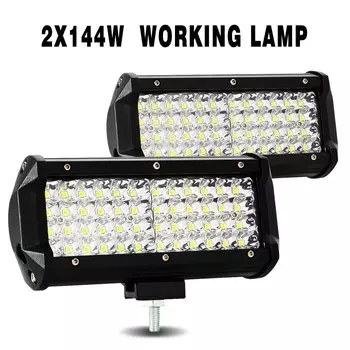 Автомобильный спортивный светодиодный фонарь рабочее освещение для внедорожника прожектор s фасветильник дальнего света s 4/5/7 дюймов лампы комбинированный луч для 12 В 24 в ATV SUV