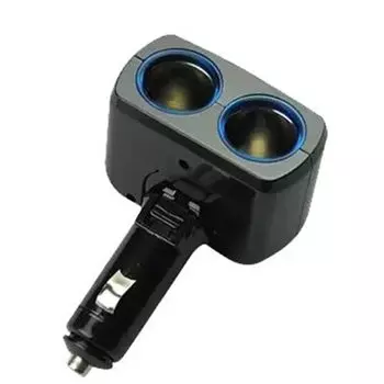 Автомобильный Стайлинг 12В-24В 3 ходовой мульти разъем автомобильное зарядное устройство Автомобильная розетка для автомобильного прикуривателя сплиттер + USB порты переходник