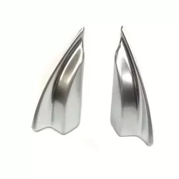 Автомобильный Стайлинг 2 шт./компл. ABS Автомобильная дверь треугольный Декор интерьер хромированная отделка чехол для Mazda CX-5 2015 2016