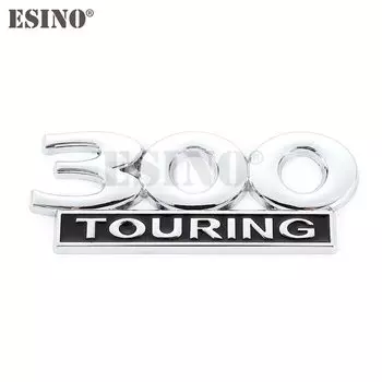 Автомобильный Стайлинг 300 Touring 3D зеркало заднего багажника металлический хромированный цинковый сплав эмблема наклейка автомобильный аксессуар для Chrysler 300 300C