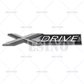 Автомобильный Стайлинг 3D металлическая эмблема заднего багажника S Drive X Drive E Drive бейдж клейкая Эмблема для BMW X1 X2 X3 X5 X6 X7 i3 i4 i7 iX iX3