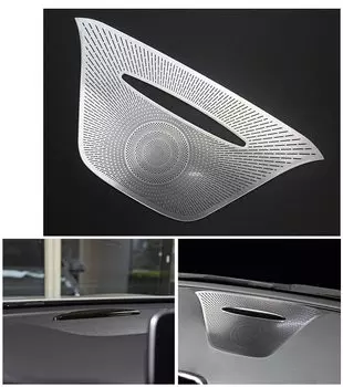 Автомобильный Стайлинг аудио динамик для Mercedes Benz A GLA CLA Class W176 X156 C117 приборная панель громкоговоритель крышка наклейка отделка Аксессуары
