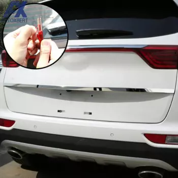 Автомобильный Стайлинг AX, хромированная задняя багажная задняя дверь, задняя рукоятка, отделка кромок, молдинг, украшение, полоса для Kia Sportage 2017-2020