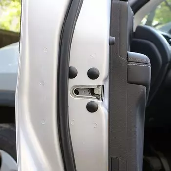 Автомобильный Стайлинг Carmilla, защитная крышка винта замка двери автомобиля для Volkswagen VW Golf 4 5 6 7 GTI Tiguan Passat B5 B6 B7 наклейки CC