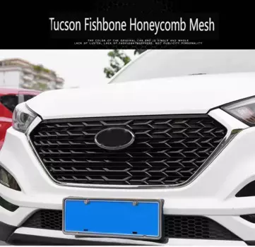 Автомобильный Стайлинг для Hyundai Tucson 2015 2016 2017 018 решетка радиатора гоночного гриля автомобильные аксессуары Передняя Маска Крышка грили с логотипом