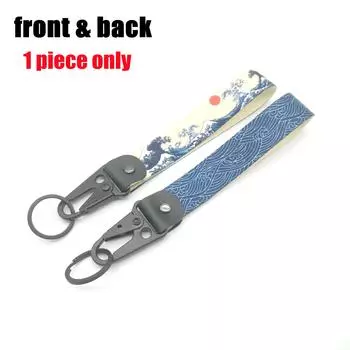 Автомобильный Стайлинг Kanagawa Surf брелок декорация автомобильный шнурок нейлон полиэстер вышивка мотоцикл автомобильный брелок аксессуары