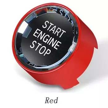 Автомобильный Стайлинг кнопки запуска и остановки двигателя наклейки для BMW 5 6 7 серии 6GT G32 G30 G38 X3 X4 G01 G02 G08 G11 G12 аксессуары