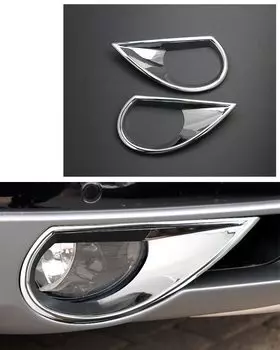 Автомобильный Стайлинг, модифицированные Противотуманные фары для переднего бампера, век, накладки для бровей, отделка для Audi Q7, 4l, внешние аксессуары, наклейки и наклейки
