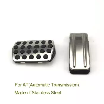 Автомобильный Стайлинг, накладки на педали из нержавеющей стали, чехол MT AT для Ford Focus 2 mk2 focus 3 mk3