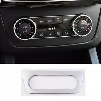 Автомобильный Стайлинг, наклейка на CD-панель для кондиционера, Накладка для Mercedes Benz ML X166 GLE Coupe C292 GLS, автомобильные аксессуары