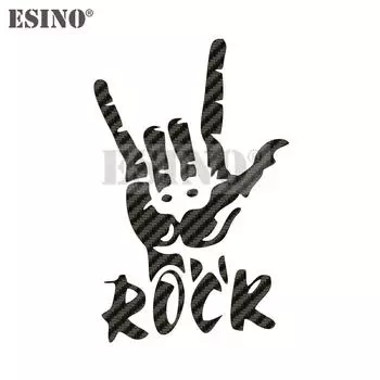 Автомобильный Стайлинг, наклейка в стиле панк-рок, мультяшная наклейка из ПВХ, водонепроницаемая наклейка на корпус автомобиля, бампер, задний стеклянный винил