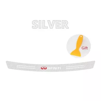 Автомобильный Стайлинг, наклейки для защиты заднего бампера, нагрузка по краю багажника, Защитная Наклейка для INFINITI IPL QX30 QX50 QX60 QX70 QX80 Q30 Q50 Q60 Q70