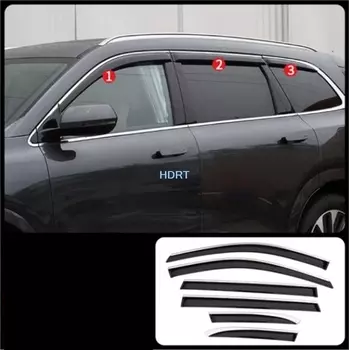 Автомобильный Стайлинг, оконный козырек, защита от солнца, дождя, защита от погоды, крышка, аксессуары, внешняя наклейка для Aito M7 нести M7 2022 +