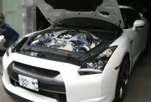 Автомобильный Стайлинг передний капот модифицирующие газовые стойки подъемник поддержки амортизатор из углеродного волокна для Nissan Skyline GT-R GTR R35 2008-2015