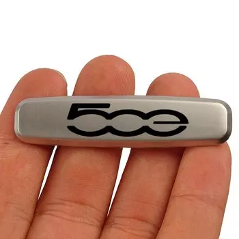 Автомобильный Стайлинг, Подголовники для автомобильного сиденья, наклейка, Значки для настройки переднего сиденья, металлические для fiat 500 500L 500E 500S 500X 500C, автомобильные аксессуары