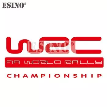 Автомобильный Стайлинг универсальная Автомобильная декоративная наклейка WRC FIA Чемпионат мира по ралли ПВХ 3D резьба автомобиль виниловая наклейка для кузова автомобиля