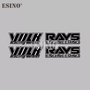Автомобильный Стайлинг Volk Racing, классический обод колеса, декоративная виниловая наклейка, набор наклеек для RAYS Volk Racing TE37 TE37 SL TE37C