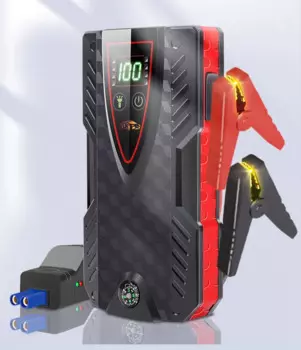 Автомобильный стартер Power Bank для мобильного телефона 12 В Пусковое устройство для бензинового дизельного автомобильного стартера Зарядное устройство 30000 мАч