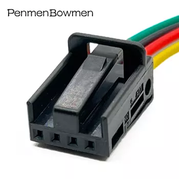 4-контактный 1К 0972704 C Автомобильный стеклянный переключатель, вилка переключателя багажника, женский жгут проводов, центральный замок, разъемы электрического кабеля с кабелем