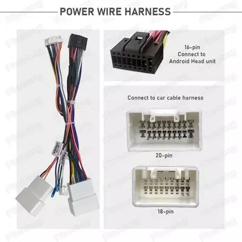 Автомобильный стерео кабельный разъем, жгут проводов питания, адаптер CAN Bus Rockford, аудиодекодер для Mitsubishi Pajero V97 Outlander Lancer