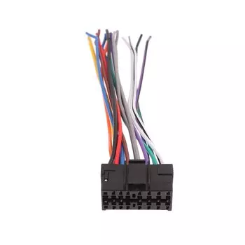 Автомобильный стерео радио 16-контактный штекер жгут для JVC радио аудиоплеер адаптер жгут проводов разъем музыкальный плеер кабель