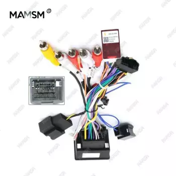 Автомобильный стереопровод MAMSM, адаптер, кабель питания с can-шиной для 2008-up Buick, Chevrolet, Opel GM-SS-04A