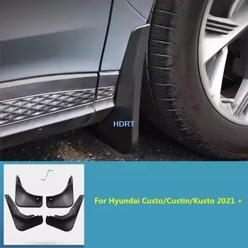 Автомобильный стиль, брызговик для Hyundai Custo/Custin/Kusto 2021 + передний и задний брызговик, брызговик, пластина крыла, расклешенная крышка